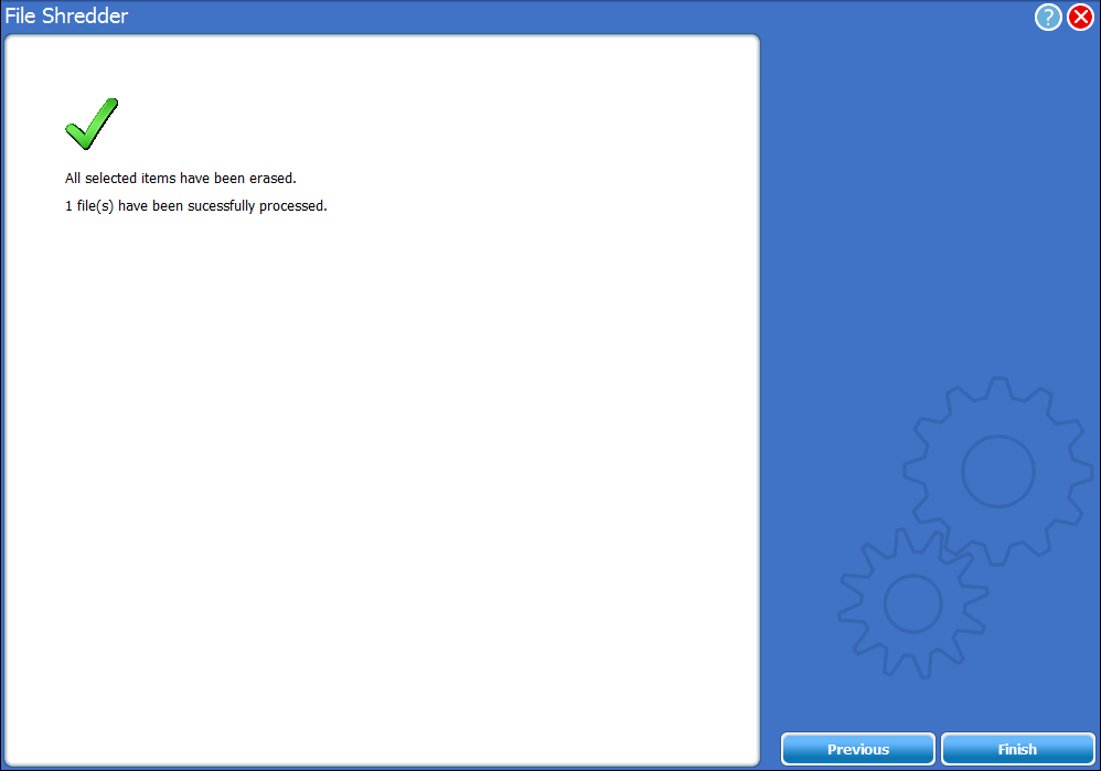 file shredder screenshot